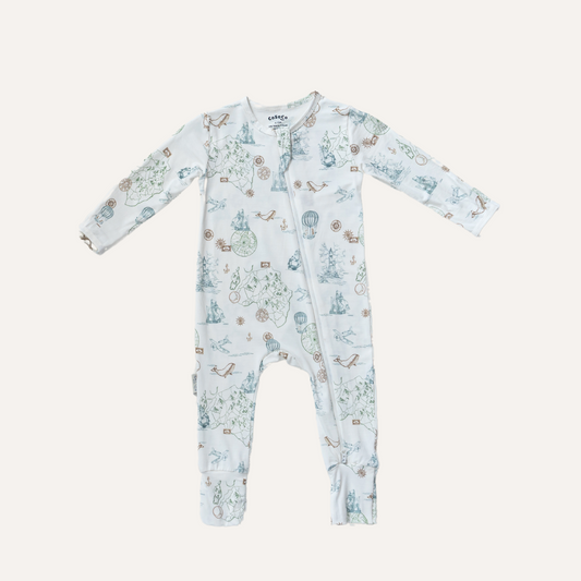 Sleepsuit in Atlas