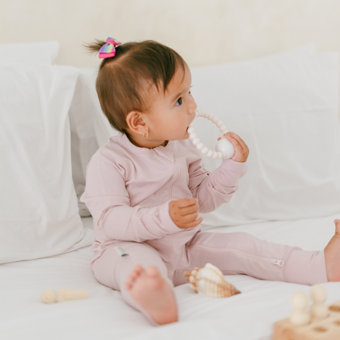 Sleepsuit in Blush Pink