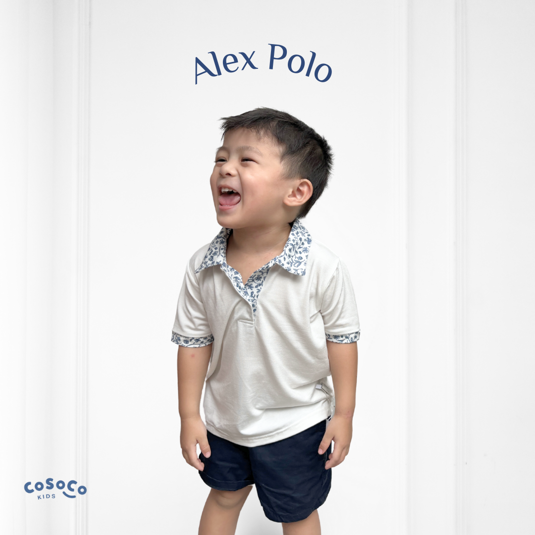 Alex Polo in Botanic Blue