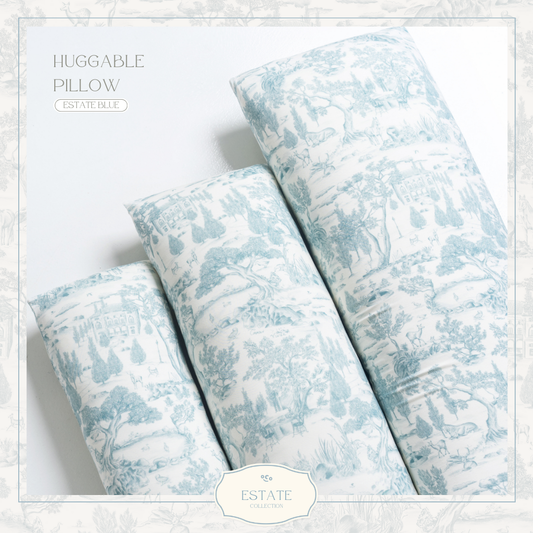 Huggable Pillow in Estate Blue