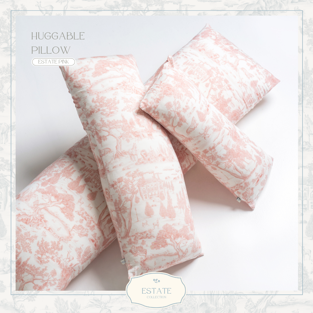 Huggable Pillow in Estate Pink