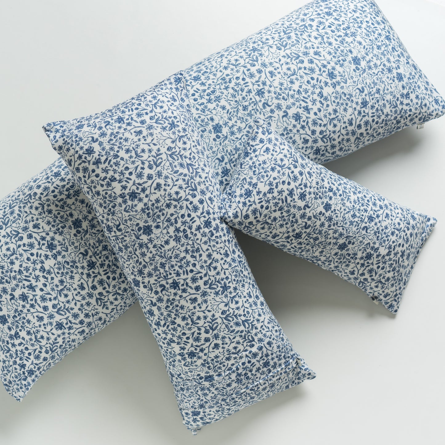 Huggable Pillow in Botanic Blue