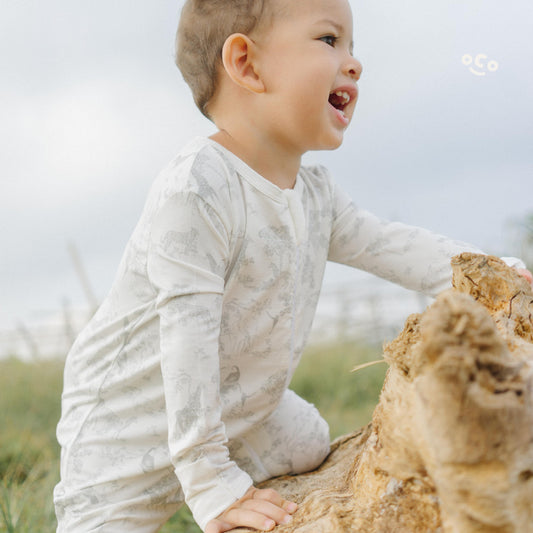 Sleepsuit in Safari Grey