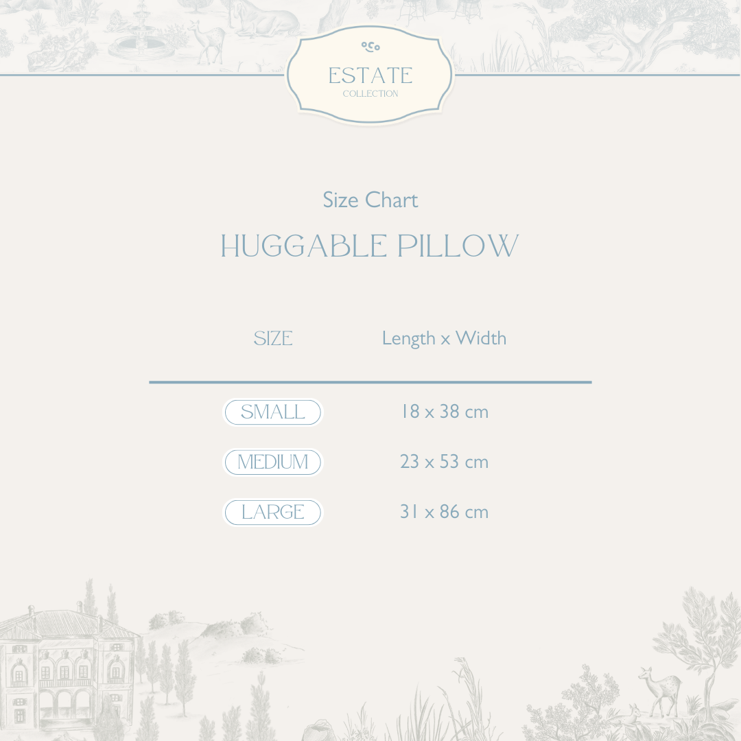 Huggable Pillow CASE ONLY in Estate Pink