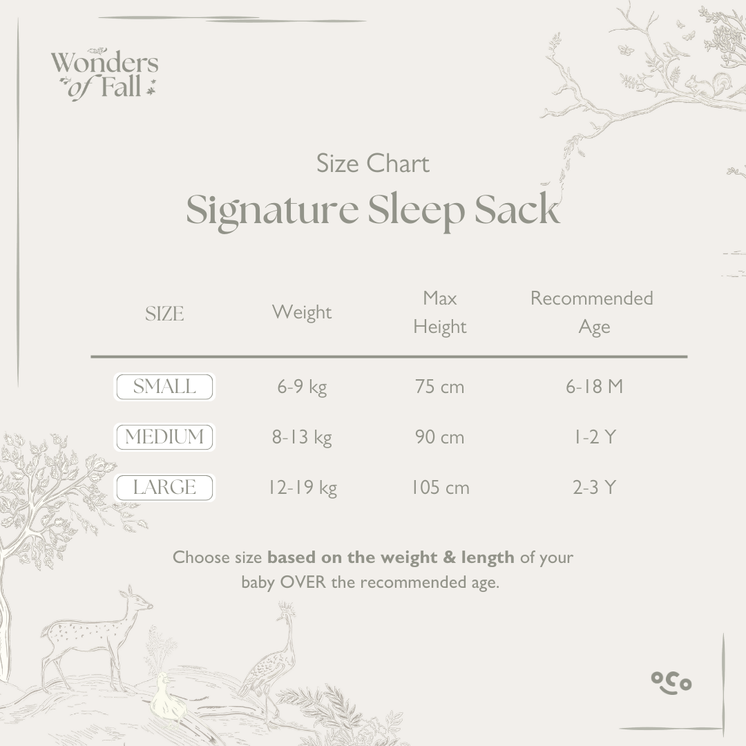 Signature Sleep Sack (0.3 TOG) in Moonlight Beige