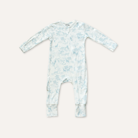 Sleepsuit in Safari Blue