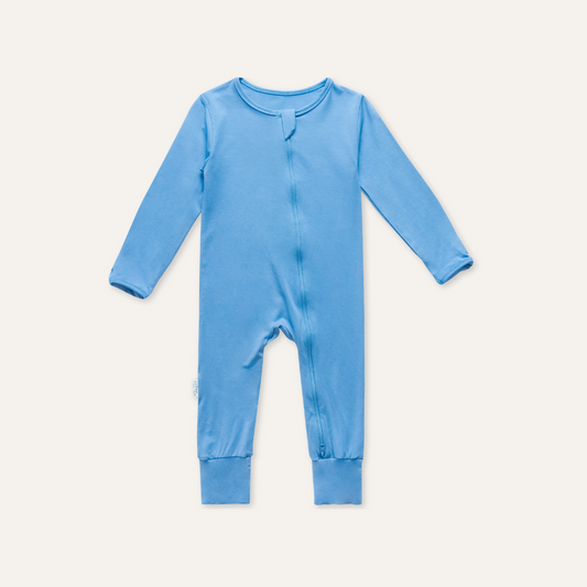 Sleepsuit in Azure Blue