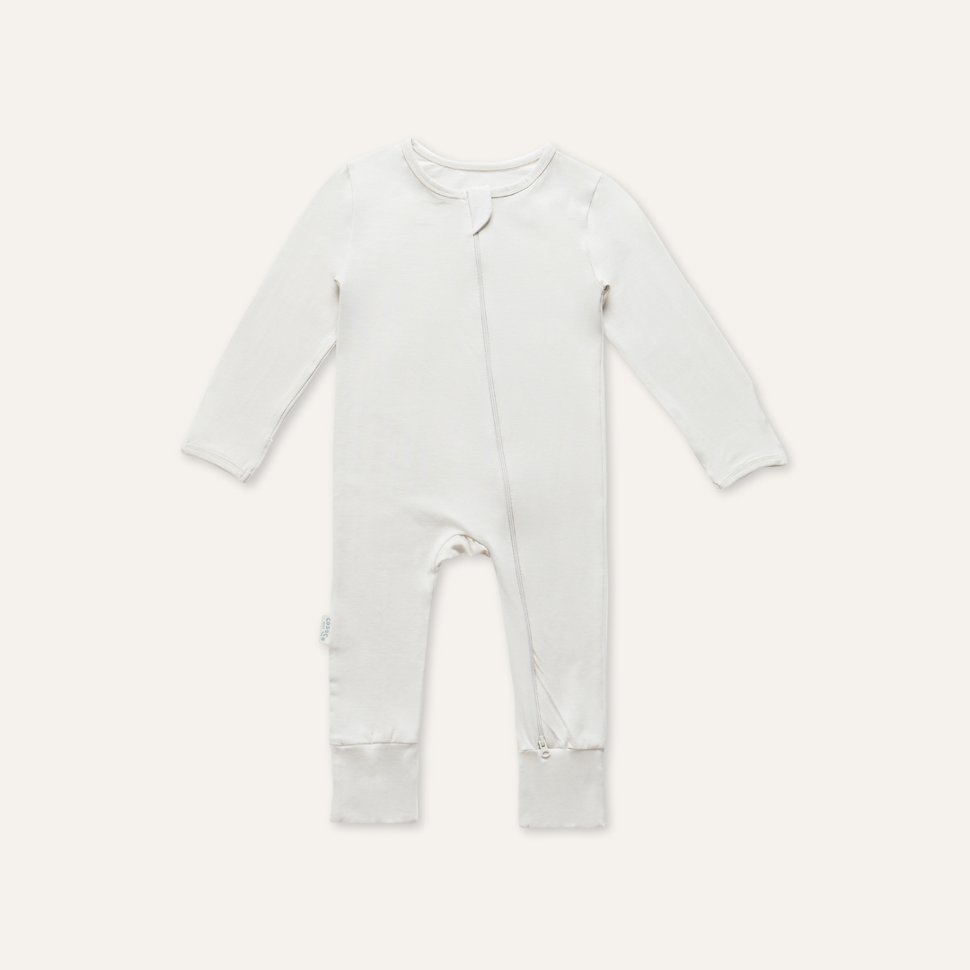 Sleepsuit in Oat Beige